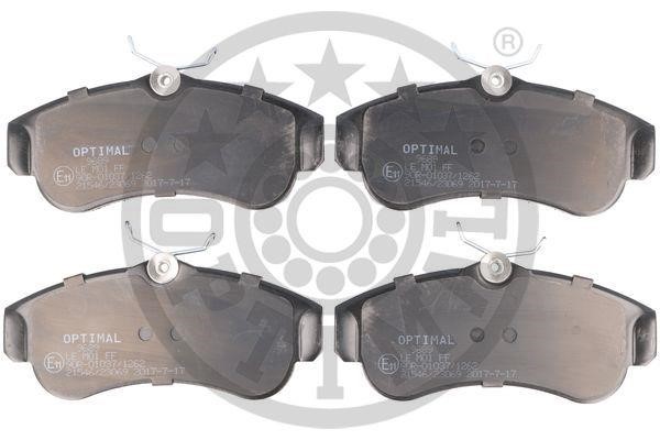 Optimal BP-09689 Front disc brake pads, set BP09689