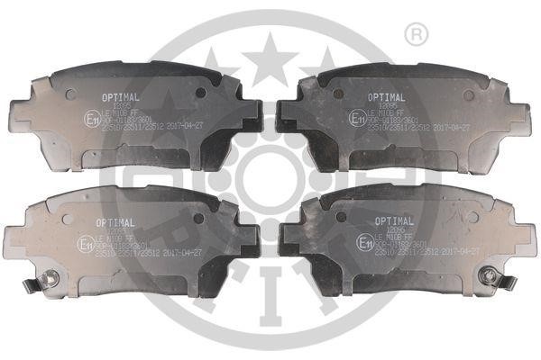 Optimal BP-12095 Front disc brake pads, set BP12095