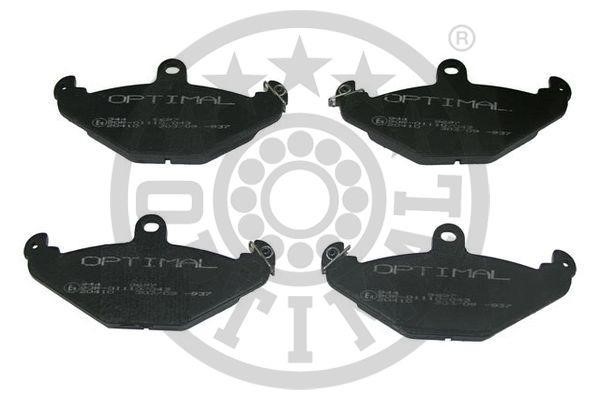 Optimal BP-09697 Front disc brake pads, set BP09697