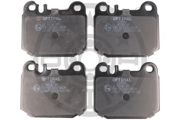Optimal BP-12099 Rear disc brake pads, set BP12099