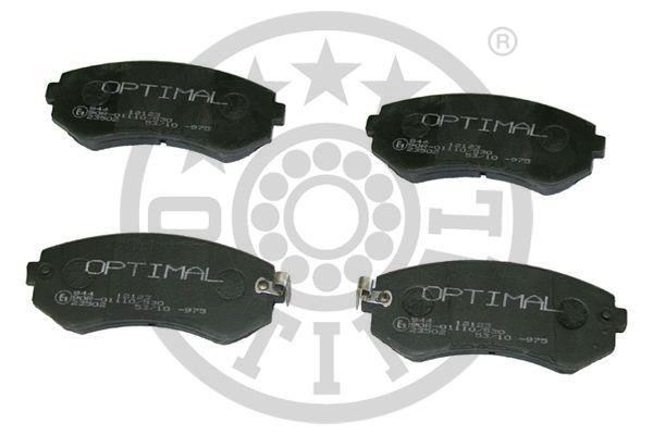 Optimal BP-12123 Rear disc brake pads, set BP12123