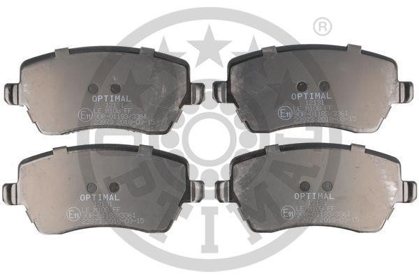 Optimal BP-12131 Front disc brake pads, set BP12131