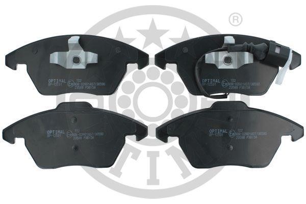 Optimal BP-12531 Brake Pad Set, disc brake BP12531