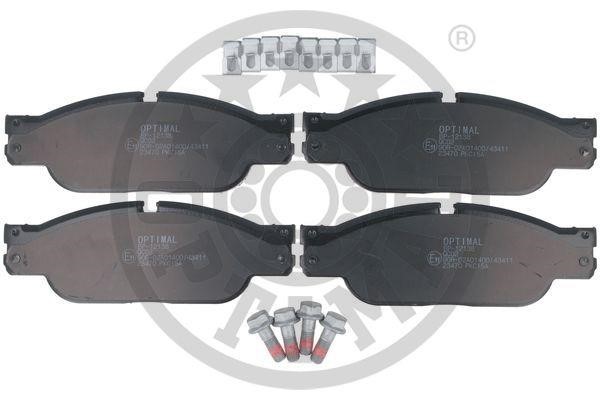 Optimal BP-12138 Front disc brake pads, set BP12138