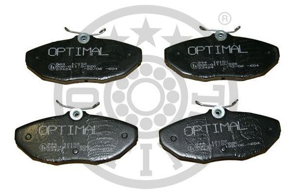 Optimal BP-12152 Front disc brake pads, set BP12152