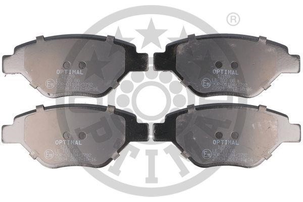 Optimal BP-12159 Brake Pad Set, disc brake BP12159