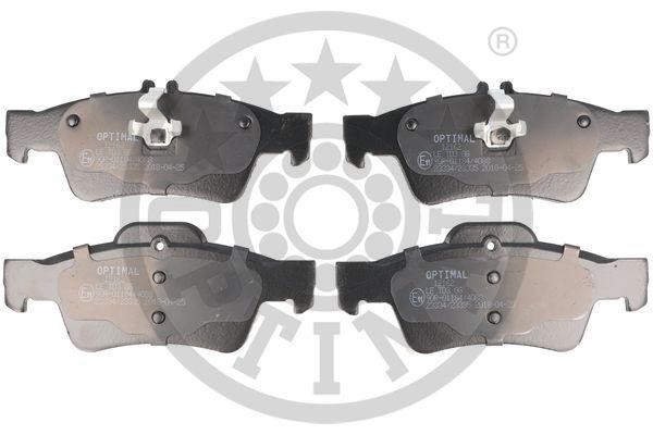 Optimal BP-12162 Front disc brake pads, set BP12162