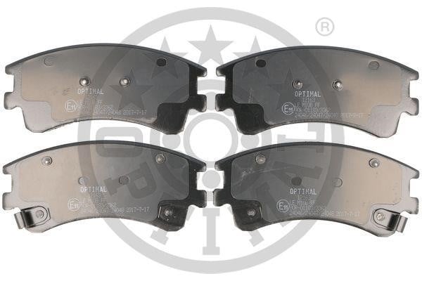 Optimal BP-12163 Front disc brake pads, set BP12163