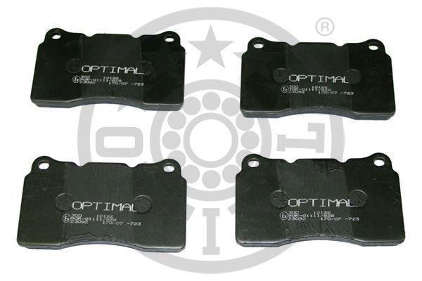 Optimal BP-12166 Front disc brake pads, set BP12166