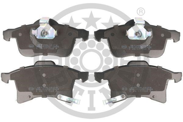 Optimal BP-12174 Front disc brake pads, set BP12174