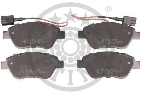 Optimal BP-12557 Front disc brake pads, set BP12557