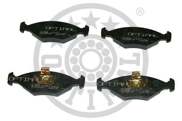 Optimal BP-12177 Brake Pad Set, disc brake BP12177
