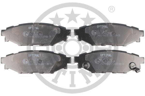 Optimal BP-12563 Front disc brake pads, set BP12563