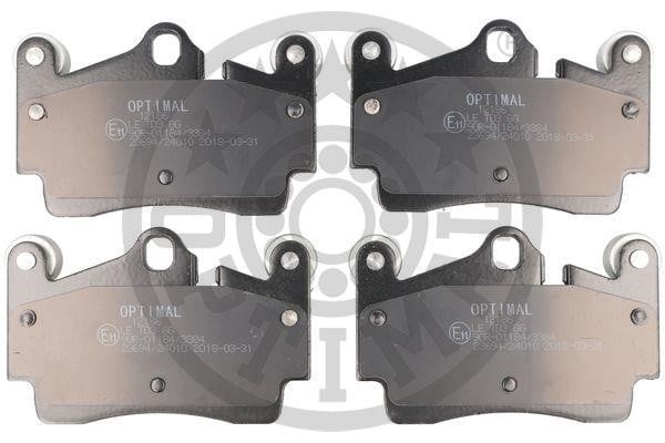 Optimal BP-12186 Rear disc brake pads, set BP12186