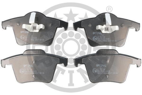 Optimal BP-12187 Front disc brake pads, set BP12187