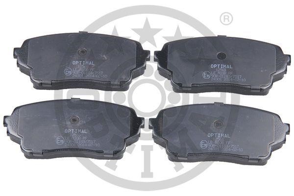Optimal BP-12568 Front disc brake pads, set BP12568