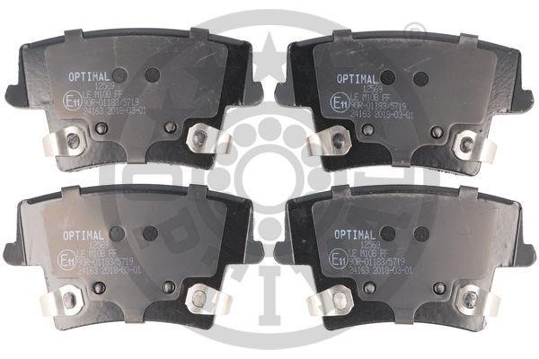 Optimal BP-12569 Rear disc brake pads, set BP12569