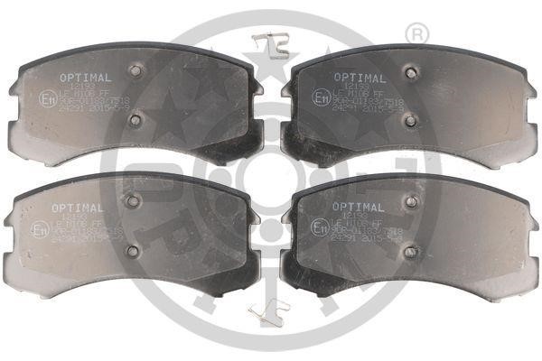 Optimal BP-12193 Brake Pad Set, disc brake BP12193