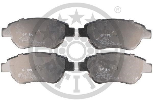 Optimal BP-12210 Front disc brake pads, set BP12210