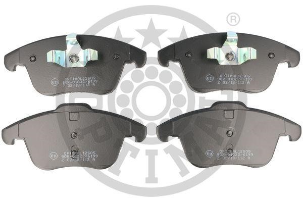 Optimal BP-12505 Brake Pad Set, disc brake BP12505
