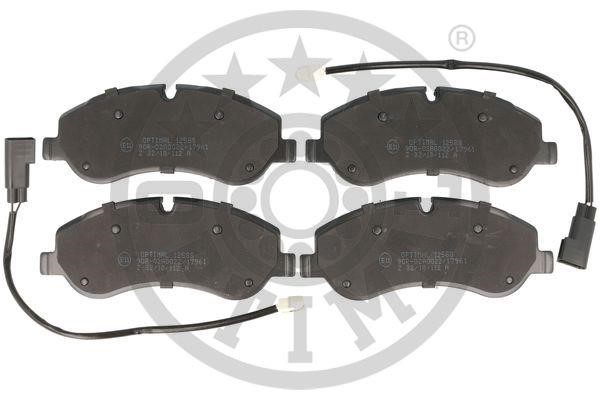 Optimal BP-12588 Brake Pad Set, disc brake BP12588