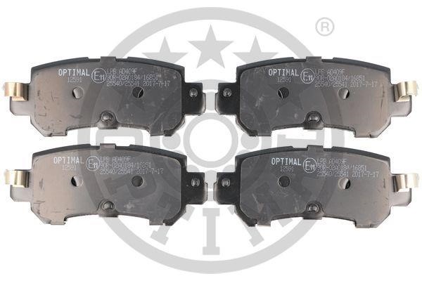 Optimal BP-12591 Rear disc brake pads, set BP12591