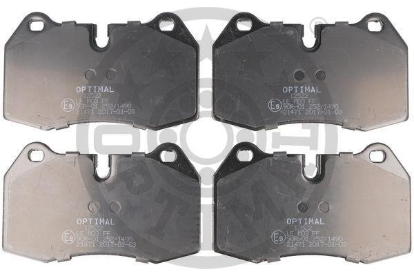 Optimal BP-12522 Front disc brake pads, set BP12522