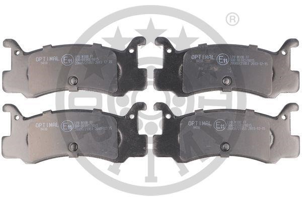 Optimal BP-09438 Front disc brake pads, set BP09438