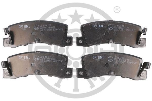 Optimal BP-09439 Rear disc brake pads, set BP09439
