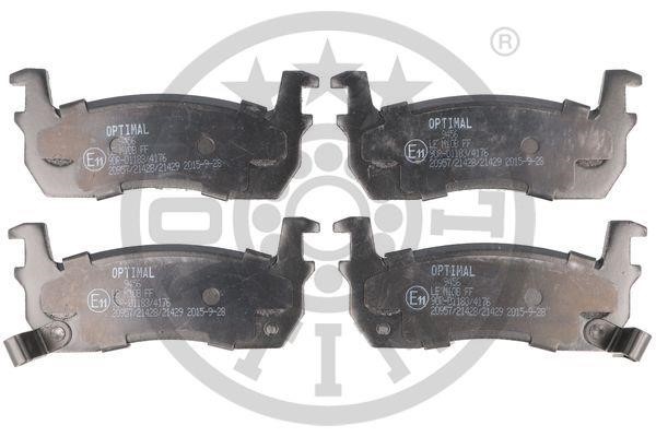 Optimal BP-09456 Brake Pad Set, disc brake BP09456