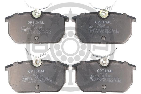 Optimal BP-09460 Rear disc brake pads, set BP09460