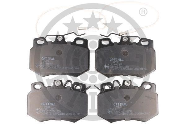 Optimal BP-09478 Front disc brake pads, set BP09478
