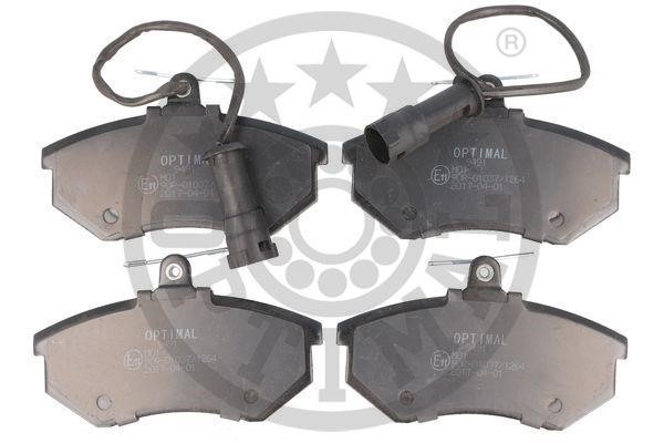 Optimal BP-09491 Front disc brake pads, set BP09491