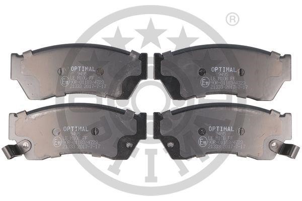 Optimal BP-09495 Front disc brake pads, set BP09495