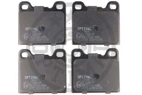 Optimal BP-09509 Rear disc brake pads, set BP09509