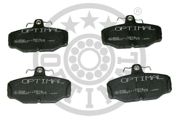 Optimal BP-09512 Rear disc brake pads, set BP09512