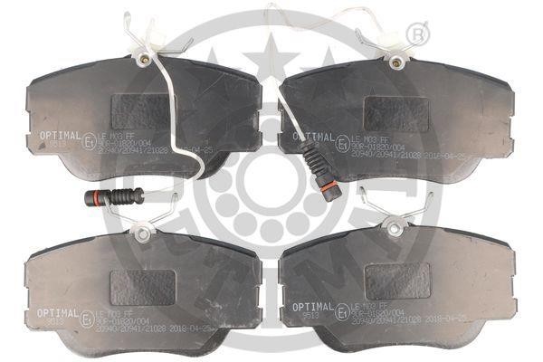 Optimal BP-09513 Brake Pad Set, disc brake BP09513