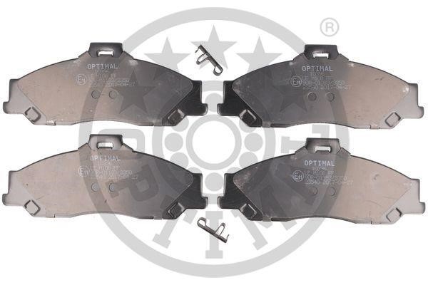 Optimal BP-10396 Brake Pad Set, disc brake BP10396
