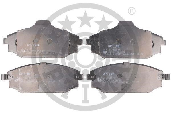 Optimal BP-10406 Brake Pad Set, disc brake BP10406