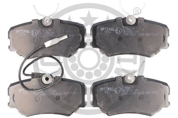 Optimal BP-09539 Brake Pad Set, disc brake BP09539