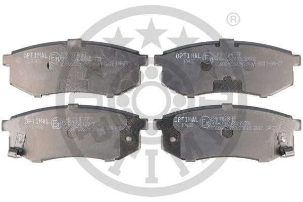 Optimal BP-10432 Rear disc brake pads, set BP10432