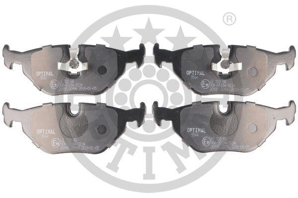 Optimal BP-09544 Front disc brake pads, set BP09544