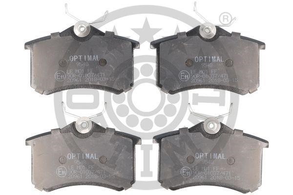 Optimal BP-09548 Front disc brake pads, set BP09548