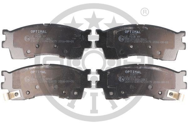 Optimal BP-10477 Front disc brake pads, set BP10477