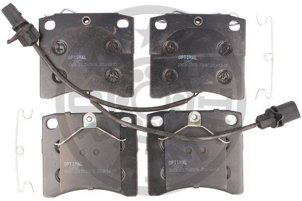 Optimal BP-10482 Front disc brake pads, set BP10482
