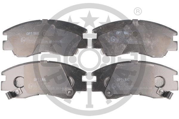 Optimal BP-09557 Front disc brake pads, set BP09557