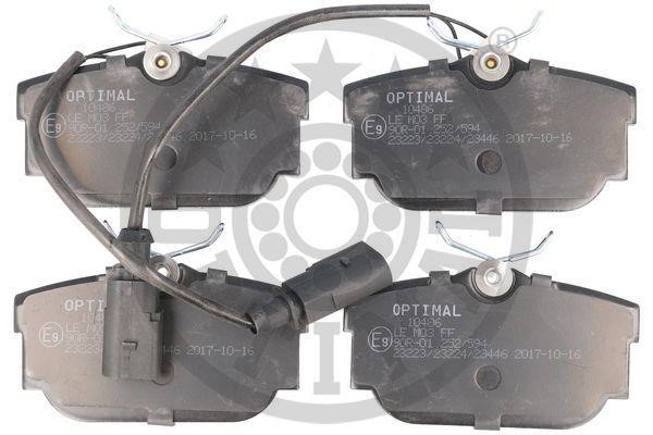 Optimal BP-10486 Rear disc brake pads, set BP10486