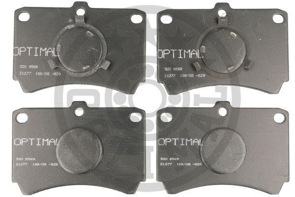 Optimal BP-09569 Front disc brake pads, set BP09569