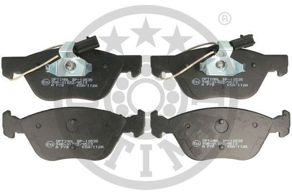 Optimal BP-10535 Brake Pad Set, disc brake BP10535