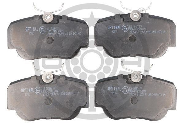Optimal BP-09585 Front disc brake pads, set BP09585